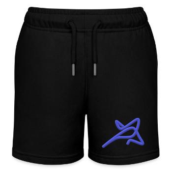 Griffonner - Short de jogging enfant bio Stanley/Stella - noir - Devant
