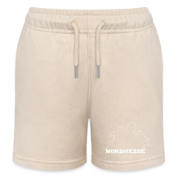 Nordhesse - Kinder Organic Joggingshorts Mini Bolter von Stanley/Stella - Natur - Vorne