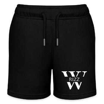 w rizz - Kinder Organic Joggingshorts Mini Bolter von Stanley/Stella - Schwarz - Vorne