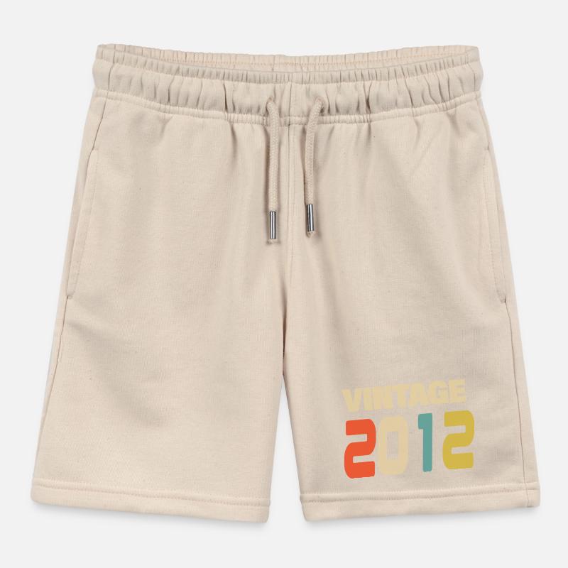 2012 Vintage Retro Classique 2012 Short de jogging enfant bio Stanley/Stella