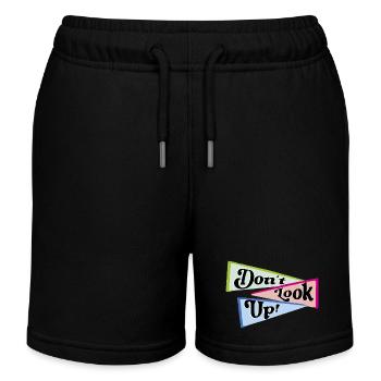 Don't look up - Kids Organic Sweat Shorts by Stanley/Stella - black - Front