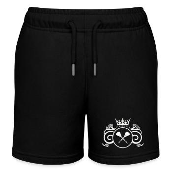 dart wappen - Kinder Organic Joggingshorts Mini Bolter von Stanley/Stella - Schwarz - Vorne