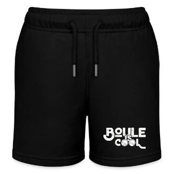 La boule est cool ! Boules de boules Bouler Outfit - Short de jogging enfant bio Stanley/Stella - noir - Devant