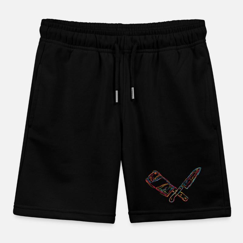 Retro Cleaver Kids Organic Sweat Shorts by Stanley/Stella