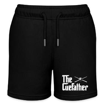 The Cuefather Funny Billiard Mafia Movie Parody - Kids Organic Sweat Shorts by Stanley/Stella - black - Front