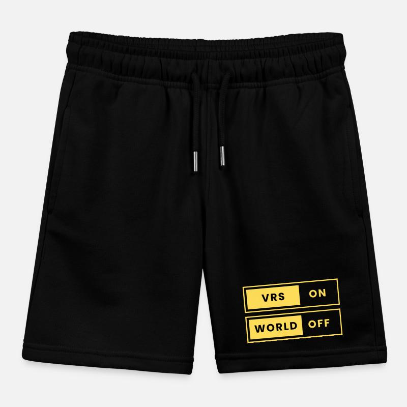VRS ON Monde DÉSACTIVÉ Short de jogging enfant bio Stanley/Stella