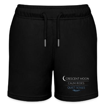 Nachtbootfahren Mit - Kinder Organic Joggingshorts Mini Bolter von Stanley/Stella - Schwarz - Vorne