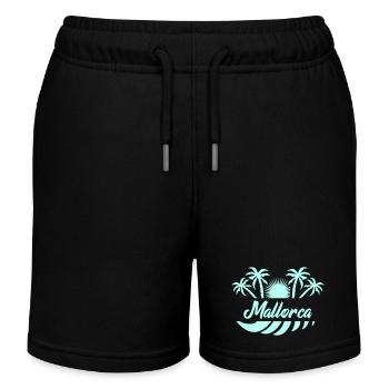 Majorque 01 - Short de jogging enfant bio Stanley/Stella - noir - Devant
