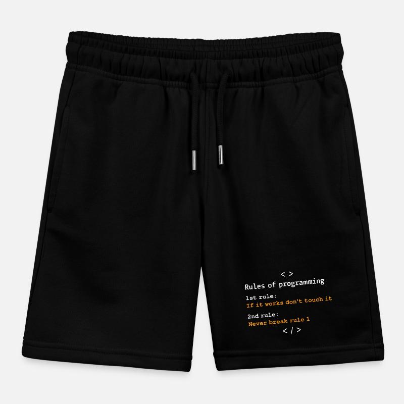 Regeln der Programmierung Kinder Organic Joggingshorts Mini Bolter von Stanley/Stella