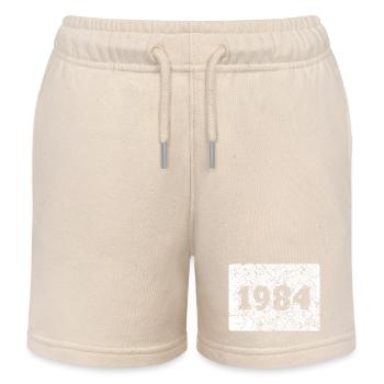1984 - Kinder Organic Joggingshorts Mini Bolter von Stanley/Stella - Natur - Vorne