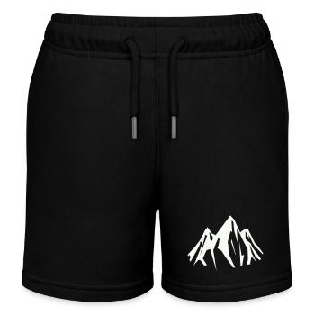 berge - Kinder Organic Joggingshorts Mini Bolter von Stanley/Stella - Schwarz - Vorne