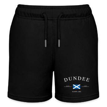 Dundee, Écosse – Souvenir et cadeau des Fêtes - Short de jogging enfant bio Stanley/Stella - noir - Devant