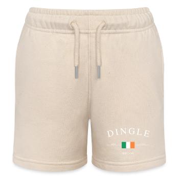 Dingle Irland – Urlaub Souvenir & Geschenk - Kinder Organic Joggingshorts Mini Bolter von Stanley/Stella - Natur - Vorne