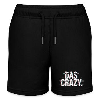 The Crazy Youth Language Insider Mème Cool Crazy - Short de jogging enfant bio Stanley/Stella - noir - Devant