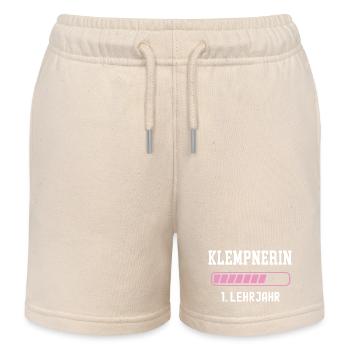 Plumber apprenticeship 1 year of apprenticeship first year apprenticeship - Kids Organic Sweat Shorts by Stanley/Stella - soft Ecru - Front