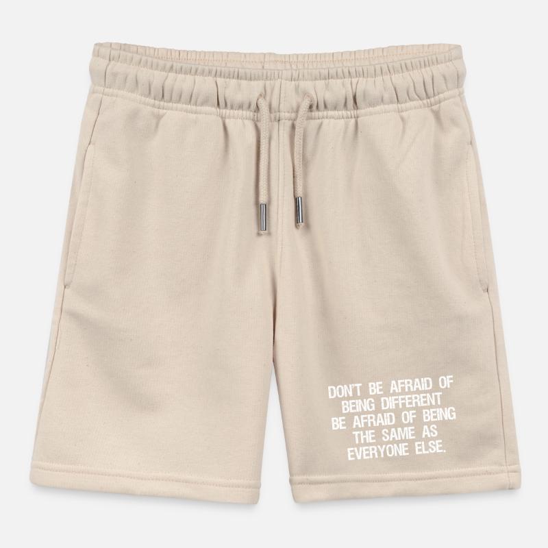don't be afraid of being different be afraid of Kinder Organic Joggingshorts Mini Bolter von Stanley/Stella