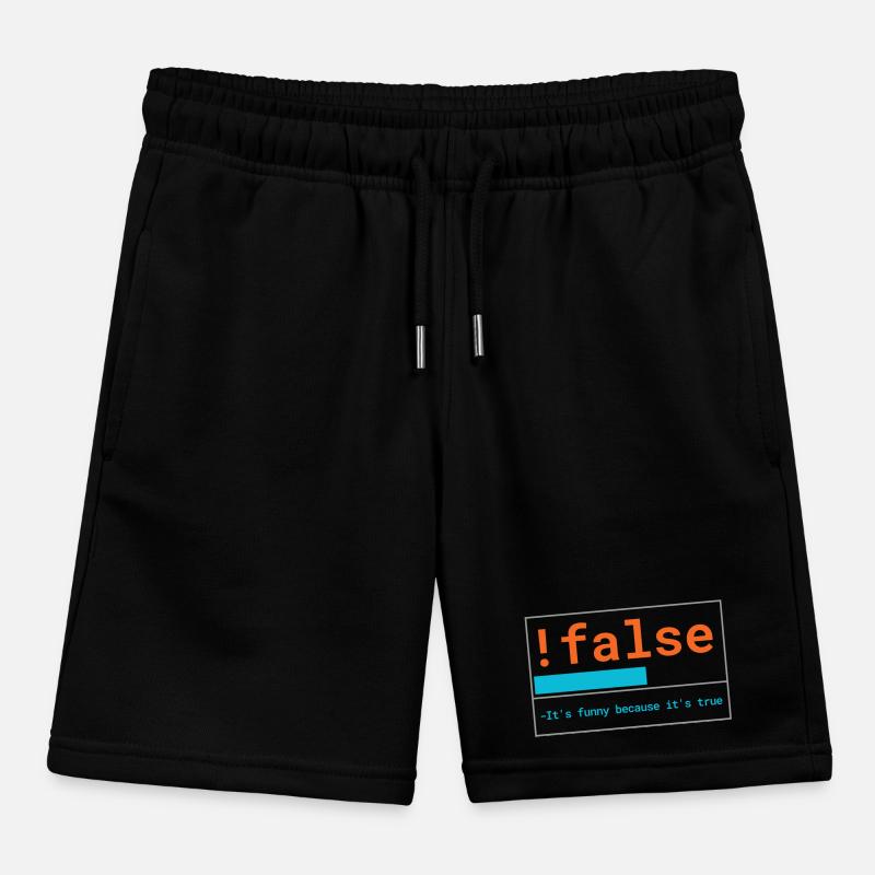 Programmierer Logik: It's funny because it's true Kinder Organic Joggingshorts Mini Bolter von Stanley/Stella