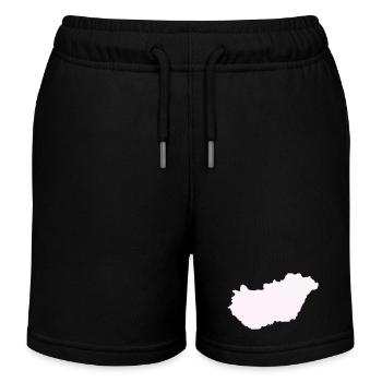 Pays hongrois - Short de jogging enfant bio Stanley/Stella - noir - Devant