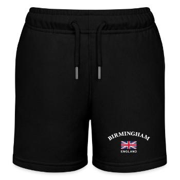 Birmingham, Angleterre - Short de jogging enfant bio Stanley/Stella - noir - Devant