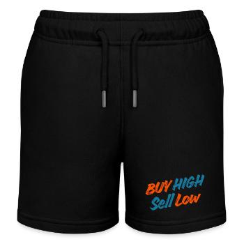 Investisseur - Trader - Actions - Bourse - Expressions amusantes - Short de jogging enfant bio Stanley/Stella - noir - Devant