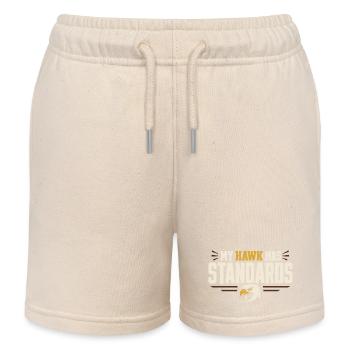 Falknerei Falkner Greifvogel Raubvogelführer - Kinder Organic Joggingshorts Mini Bolter von Stanley/Stella - Natur - Vorne