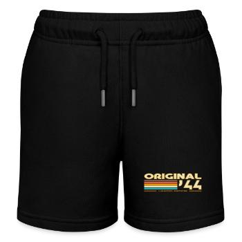 Original 44 Vintage Stripes Edition - Short de jogging enfant bio Stanley/Stella - noir - Devant