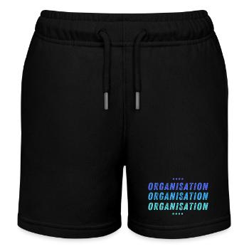 organization - Kids Organic Sweat Shorts by Stanley/Stella - black - Front