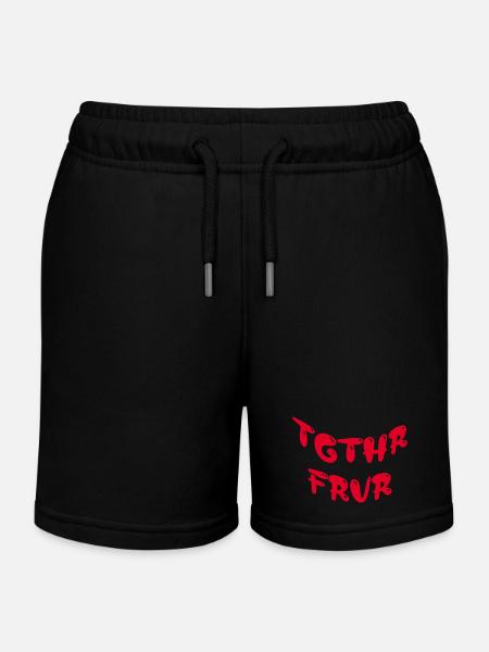 TGTHR FRVR - Short de jogging enfant bio Stanley/Stella - noir