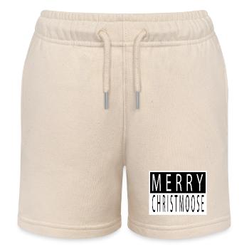 beard gang cute couples canadian moose bird dino - Kinder Organic Joggingshorts Mini Bolter von Stanley/Stella - Natur - Vorne