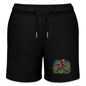 Patin - Short de jogging enfant bio Stanley/Stella - noir - Devant