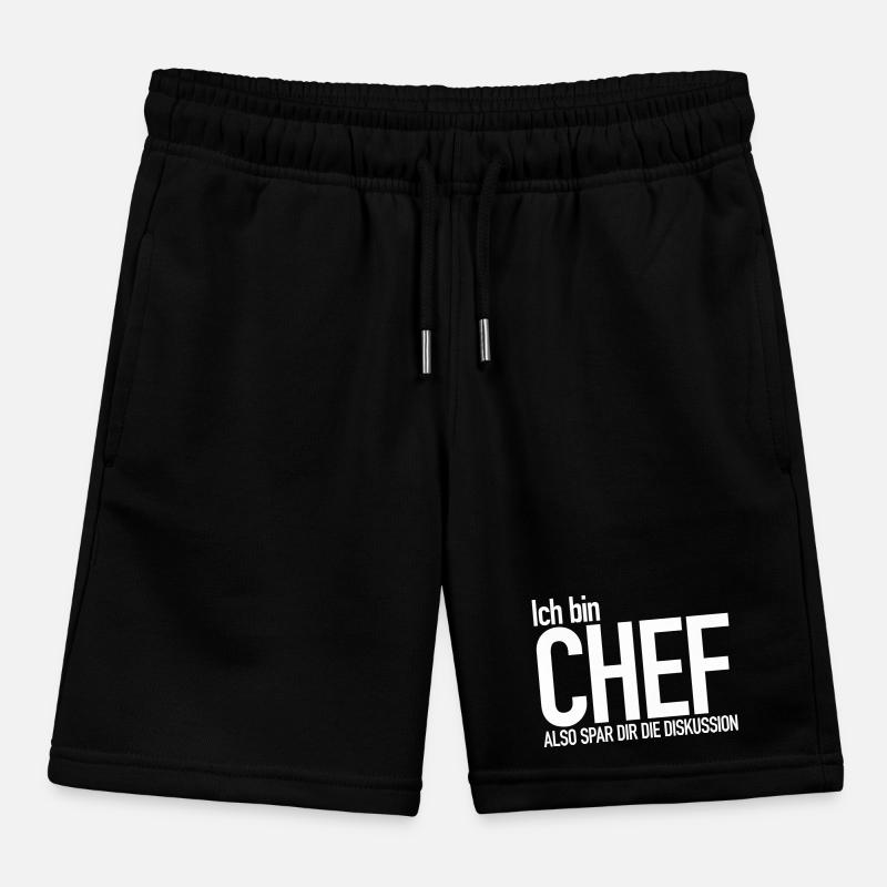 Ich bin Chef Kinder Organic Joggingshorts Mini Bolter von Stanley/Stella