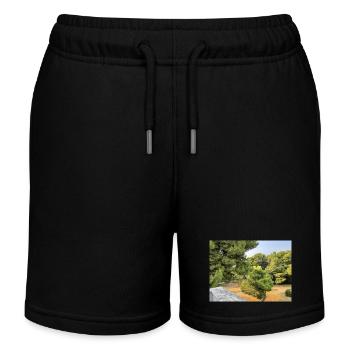 IMG 9514 - Kinder Organic Joggingshorts Mini Bolter von Stanley/Stella - Schwarz - Vorne