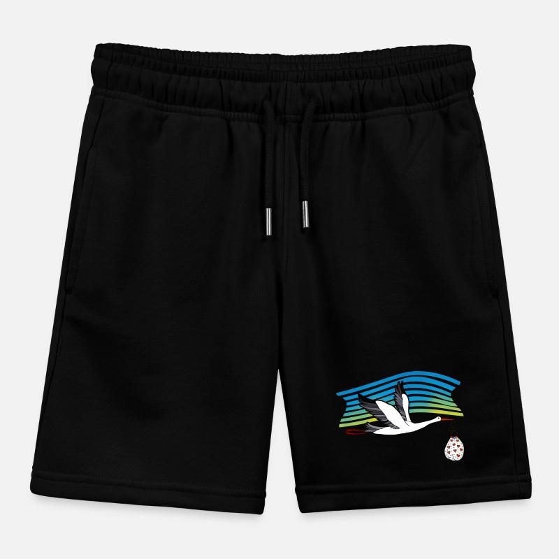 Storchenvogel Kinder Organic Joggingshorts Mini Bolter von Stanley/Stella