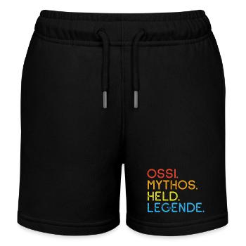 Ossi Mythos Held Legende, DDR, Ostalgie Geschenk - Kinder Organic Joggingshorts Mini Bolter von Stanley/Stella - Schwarz - Vorne