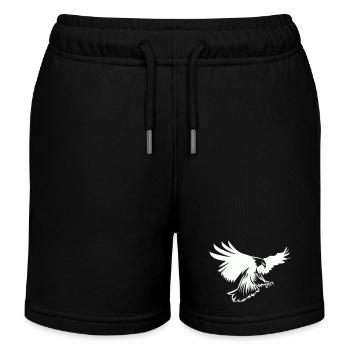 Aigle - Short de jogging enfant bio Stanley/Stella - noir - Devant
