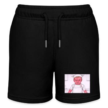 IMG 1343 - Kids Organic Sweat Shorts by Stanley/Stella - black - Front