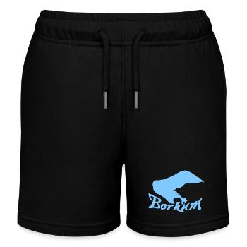 Bokum Tattoo - Kinder Organic Joggingshorts Mini Bolter von Stanley/Stella - Schwarz - Vorne