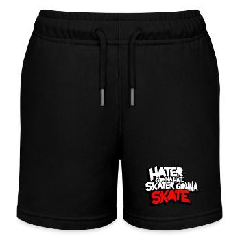Patin - Short de jogging enfant bio Stanley/Stella - noir - Devant