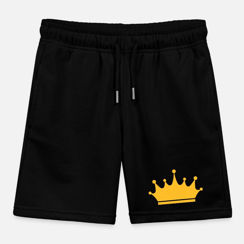 Crown Kids Organic Sweat Shorts by Stanley/Stella