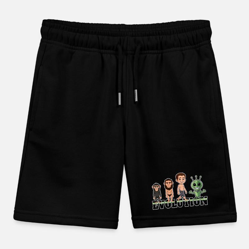 Evolution Alien Kinder Organic Joggingshorts Mini Bolter von Stanley/Stella