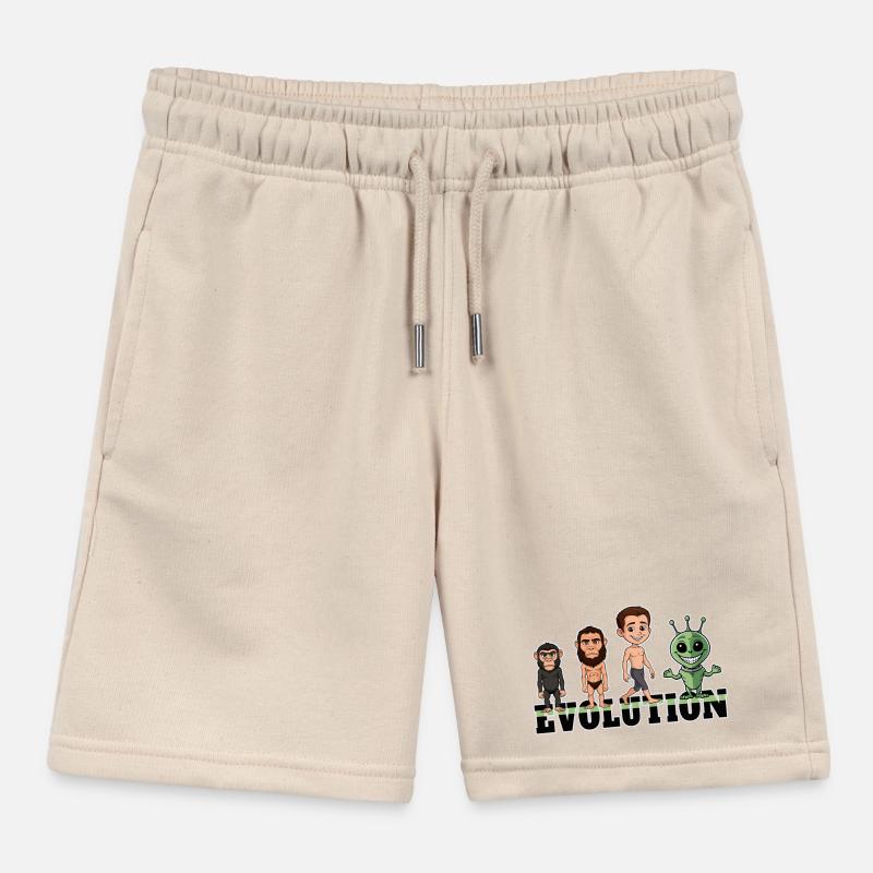 Evolution Alien Kinder Organic Joggingshorts Mini Bolter von Stanley/Stella