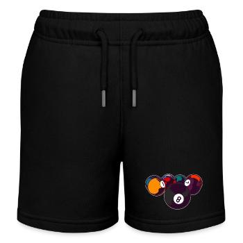 Billard 8 Boules - Short de jogging enfant bio Stanley/Stella - noir - Devant