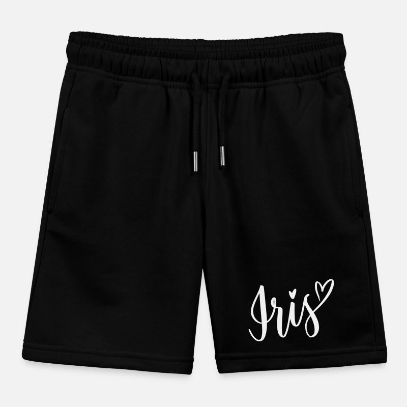 Iris Herz Schriftzug Kinder Organic Joggingshorts Mini Bolter von Stanley/Stella