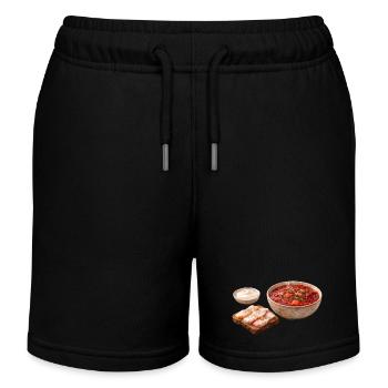 Borsch - Kids Organic Sweat Shorts by Stanley/Stella - black - Front