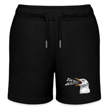 Ostsee BRAUCHE EINE AUSZEIT IN FEHMARN Lustig - Kinder Organic Joggingshorts Mini Bolter von Stanley/Stella - Schwarz - Vorne
