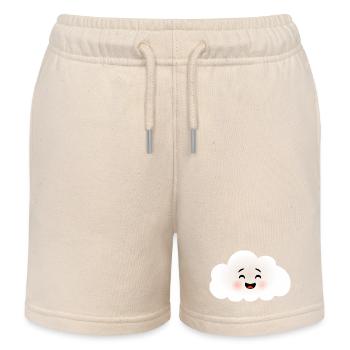 Glückliche Wolke - Kinder Organic Joggingshorts Mini Bolter von Stanley/Stella - Natur - Vorne