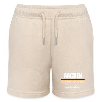 Aachen - Kinder Organic Joggingshorts Mini Bolter von Stanley/Stella - Natur - Vorne