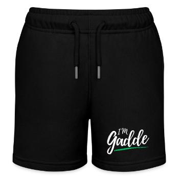 Im Gadde – Logo Hell - Short de jogging enfant bio Stanley/Stella - noir - Devant