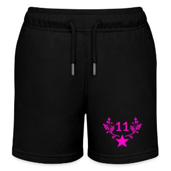 Anniversaire - Short de jogging enfant bio Stanley/Stella - noir - Devant