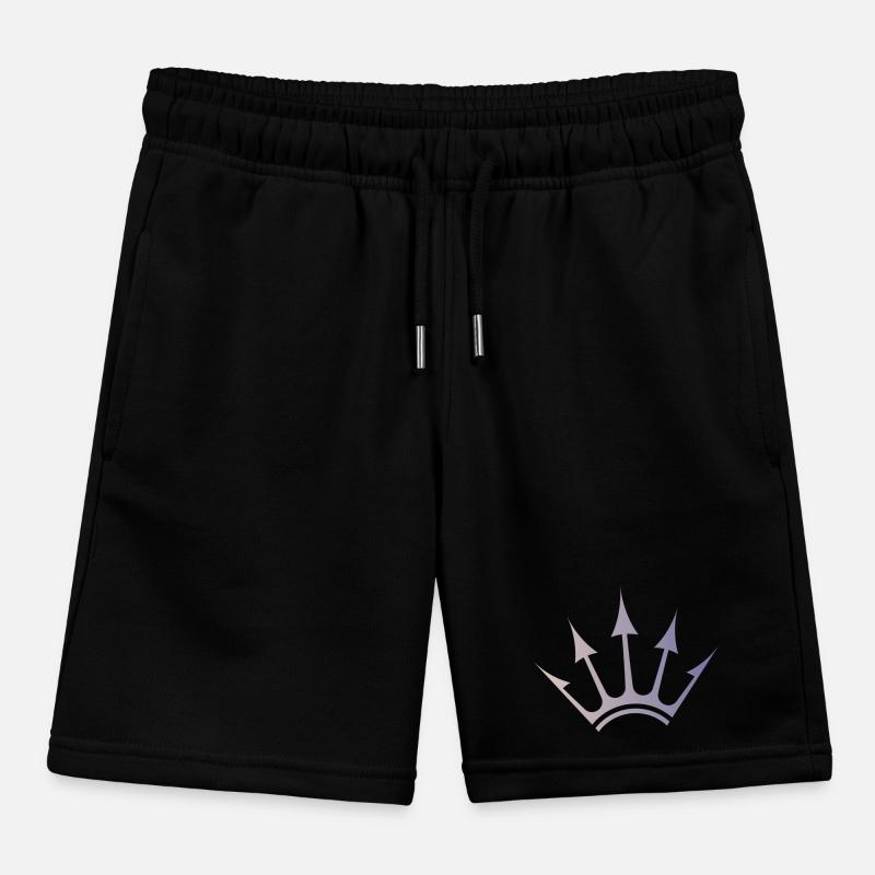 Five-Pointed Logo Kids Organic Sweat Shorts by Stanley/Stella